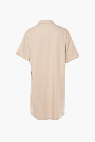 JDYMIKA 2/4 LOOSE LINEN SHIRT DRESS WVN