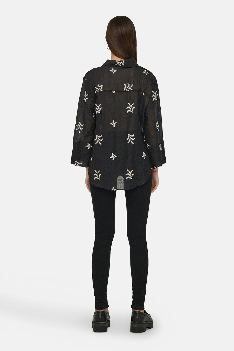 Chemise à manches longues - noir - JDY - 3