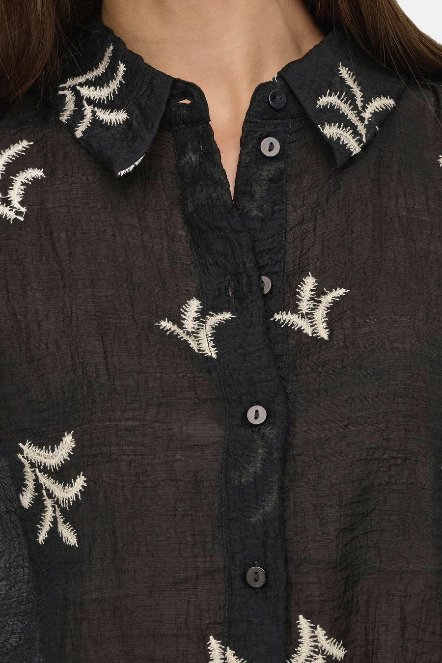 Chemise à manches longues - noir - JDY - 5