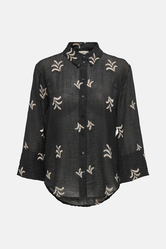 Chemise à manches longues - noir - JDY - 7