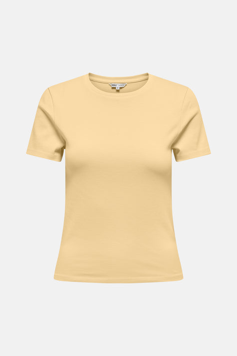T-shirt - geel