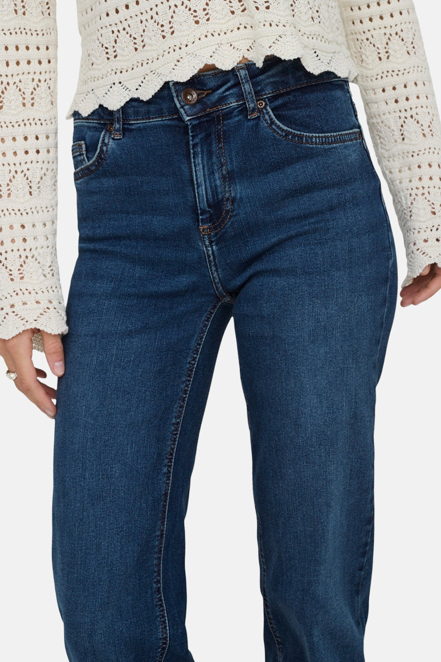 BLUSH STRAIGHT - dark blue denim - ONLY® - 5