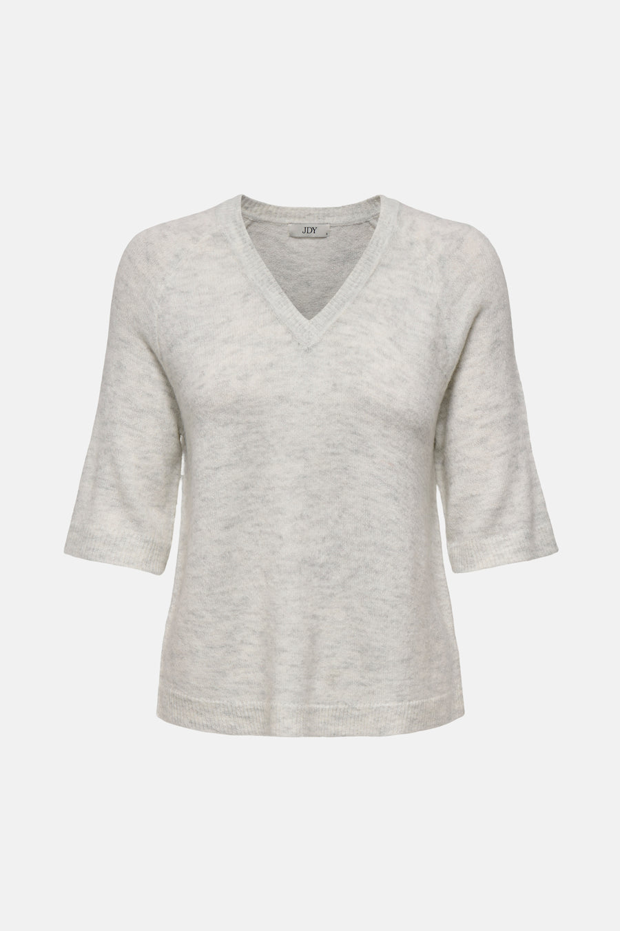 Pull met ronde hals - Wit - JDY