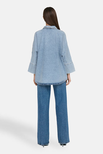 Chemise à manches longues - light blue denim - ONLY® - 7