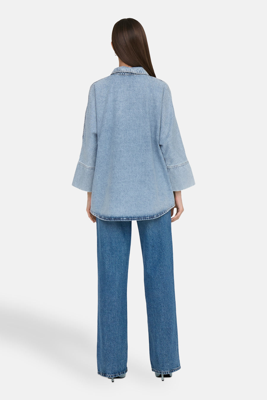 Chemise à manches longues - light blue denim - ONLY® - 3