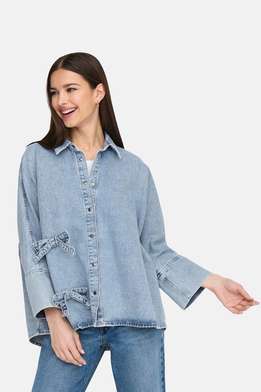 Chemise à manches longues - light blue denim - ONLY® - 5