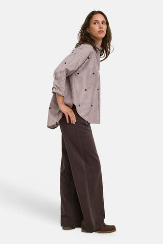 Hemd (lange mouwen) bruin - ONLY®