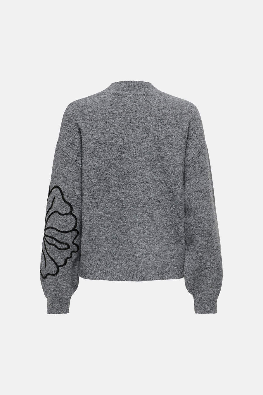 Trui met ronde hals grijs - JDY