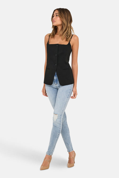Blouse (zonder mouwen) zwart - ONLY®