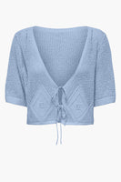 JDYSUSANNAH 2/4 CROP TIE CARDIGAN KNT