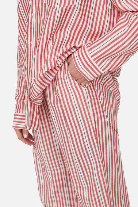ONLWINDY LIFE MW LINEN BL PULL-UP PNT