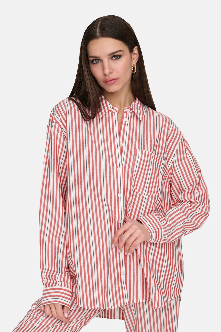 Hemd met lange mouwen - rood - ONLY®