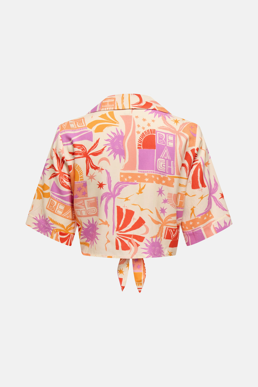 ONLZUFFY LIFE S/S KNOT SHIRT PTM