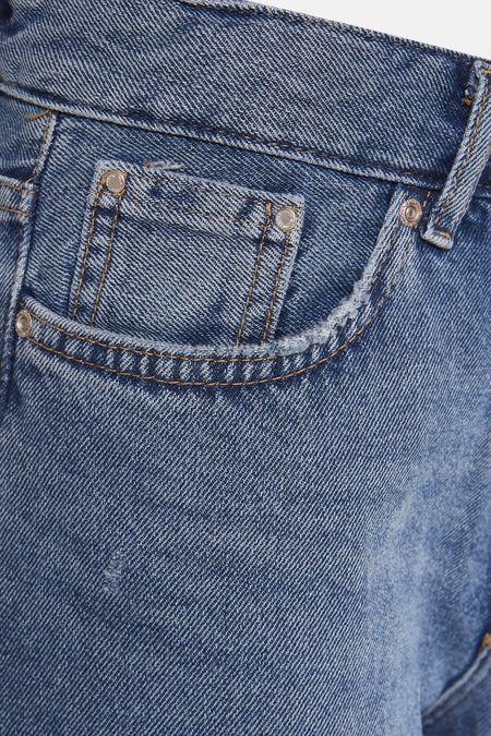 ELLA - mid blue denim