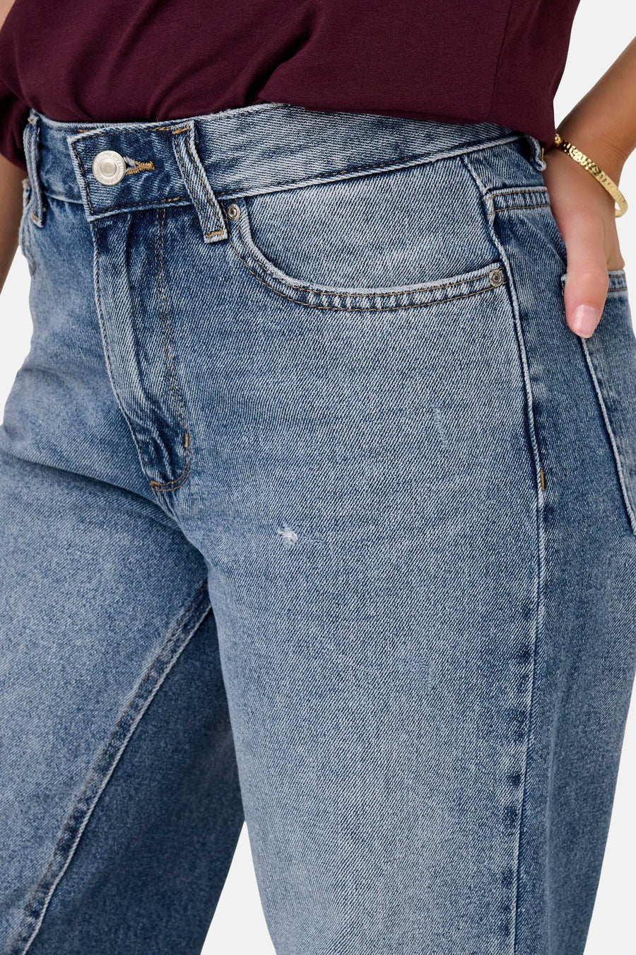 ELLA - mid blue denim - ONLY®