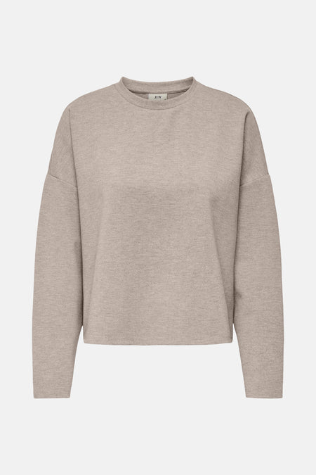 Sweater met ronde hals Beige - JDY