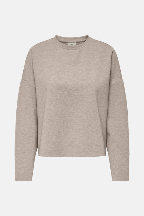 Sweater met ronde hals Beige - JDY
