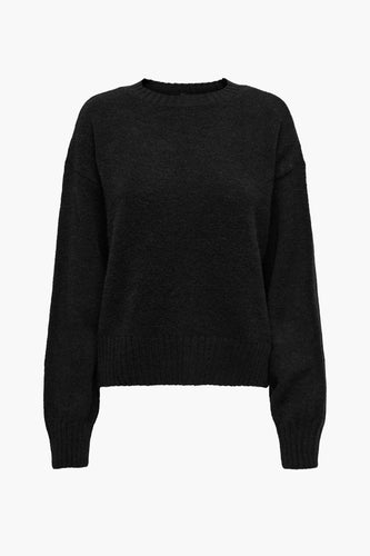 Pull met ronde hals - zwart - ONLY®