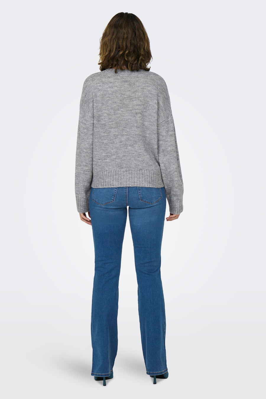 Pull met ronde hals - grijs - ONLY®