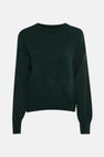 Pull met ronde hals - groen