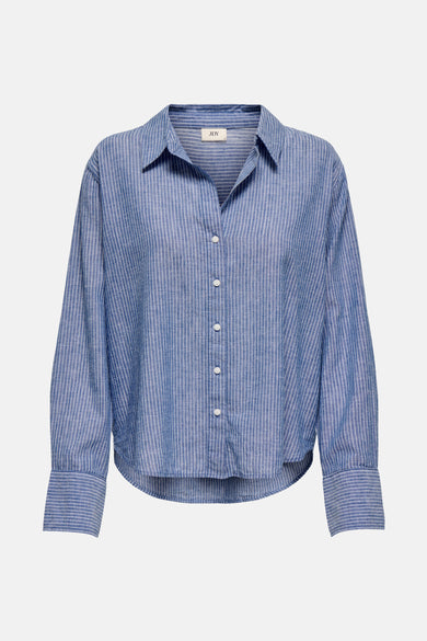 Hemd met lange mouwen - blauw