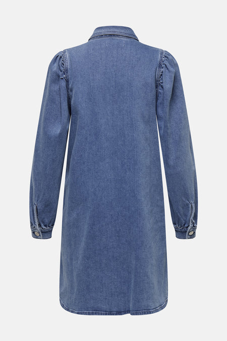Kleedjes (lange mouwen) Mid blue denim - ONLY®