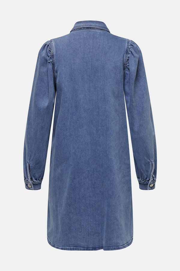 Kleedjes (lange mouwen) Mid blue denim - ONLY®