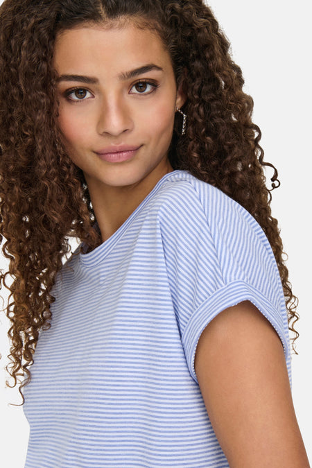 T-shirt met korte mouwen - blauw
