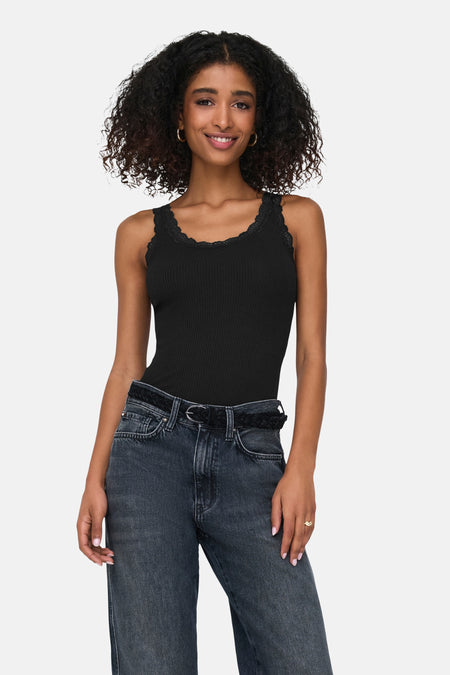 Top (zonder mouwen) Zwart - ONLY®