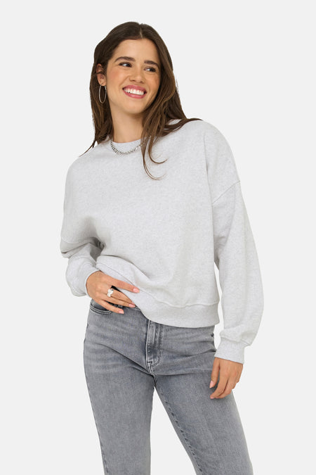 Sweater met ronde hals Grijs - ONLY®