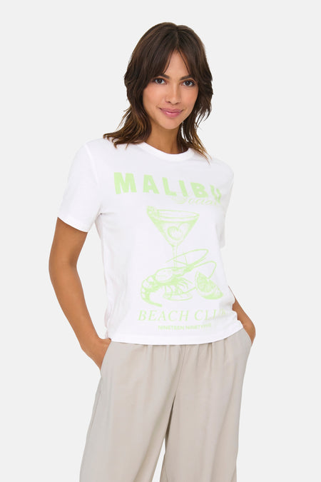 T-shirt met korte mouwen - wit