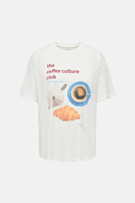 T-shirt met korte mouwen - wit