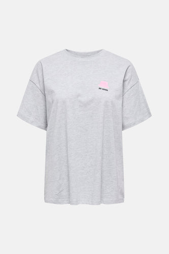 T-shirt met korte mouwen - grijs