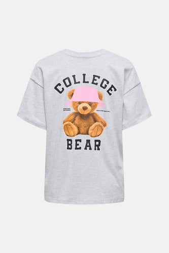 T-shirt met korte mouwen - grijs - ONLY®