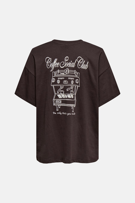 T-shirt (korte mouwen) Bruin - ONLY®