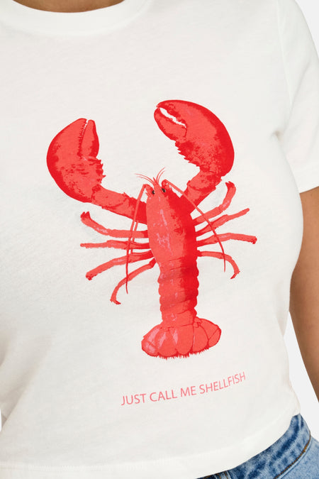 T-shirt met korte mouwen - wit