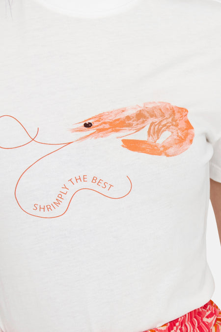 T-shirt met korte mouwen - wit