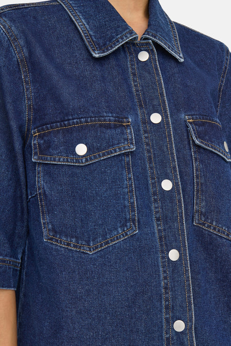 ONLBELLE S/S SHIRT DNM GUA NOOS