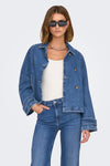 Korte jas Mid blue denim - ONLY®