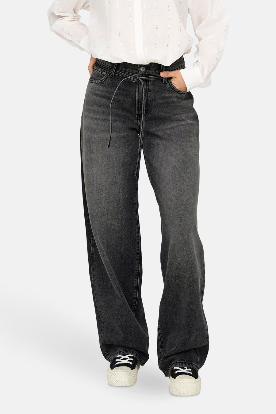 GIANNA - Dark grey denim - ONLY®