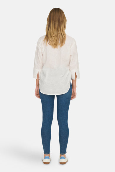 Hemd met lange mouwen - wit