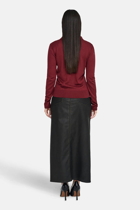 ONLCATHRINE LS POLO NECK EX KNT
