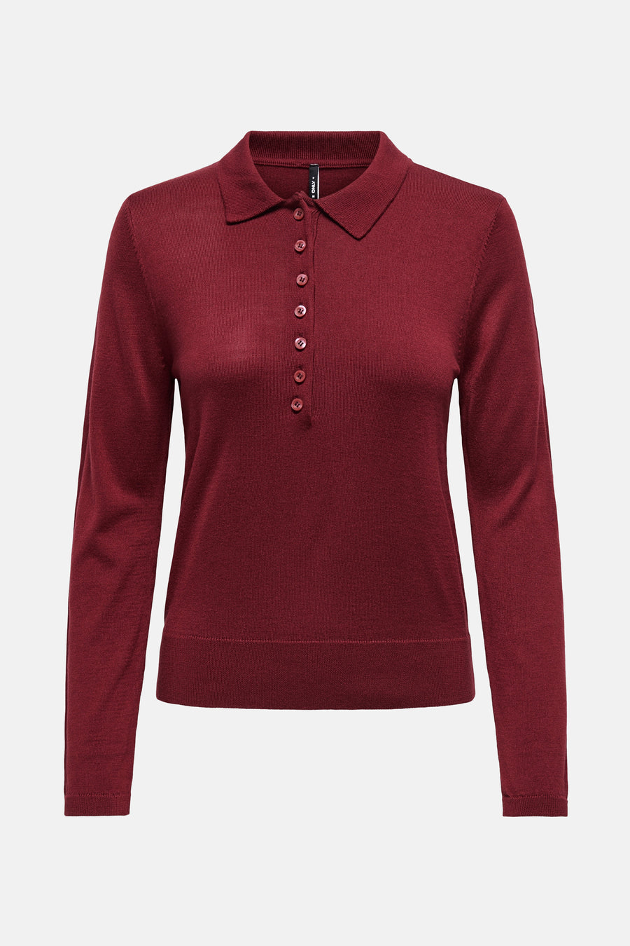 Polo met lange mouwen - rood - ONLY®