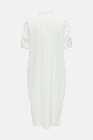 JDYMILA 2/4 LINEN MIDI DRESS WVN