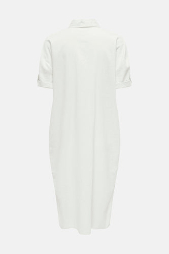 JDYMILA 2/4 LINEN MIDI DRESS WVN