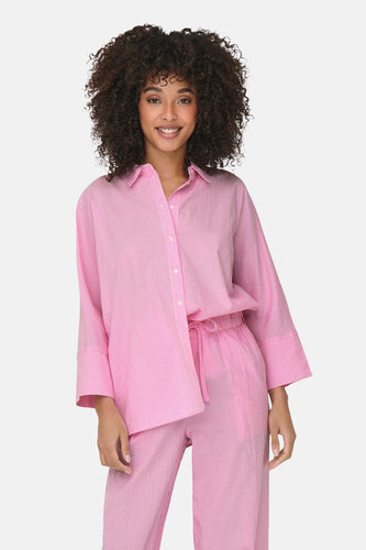 Hemd met lange mouwen - roze