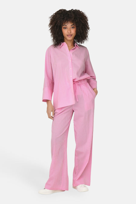 Hemd met lange mouwen - roze