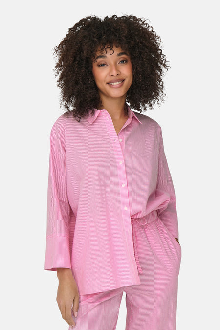 Hemd met lange mouwen - roze