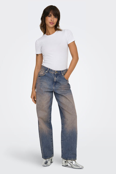 ONLWATTS MW BAGGY BOYFRIED TINT TAI DNM