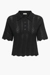 Polo met korte mouwen - zwart